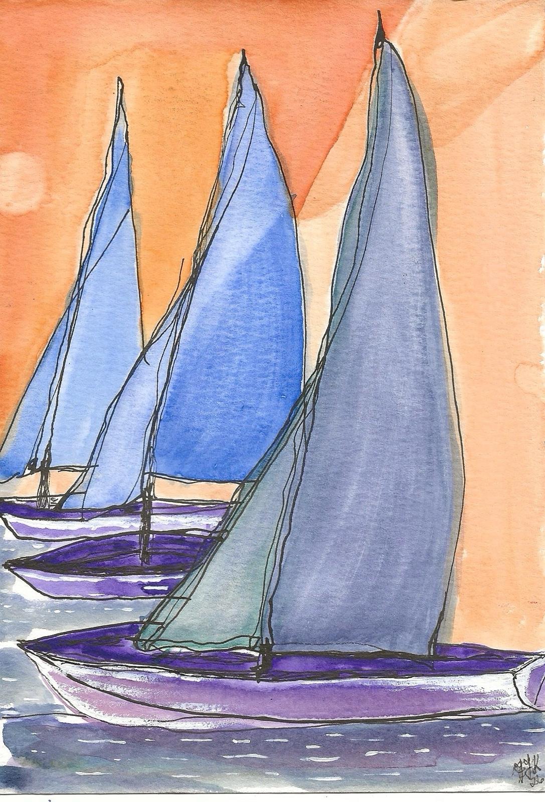 Across the water