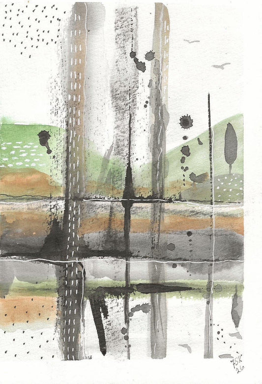 Across the water