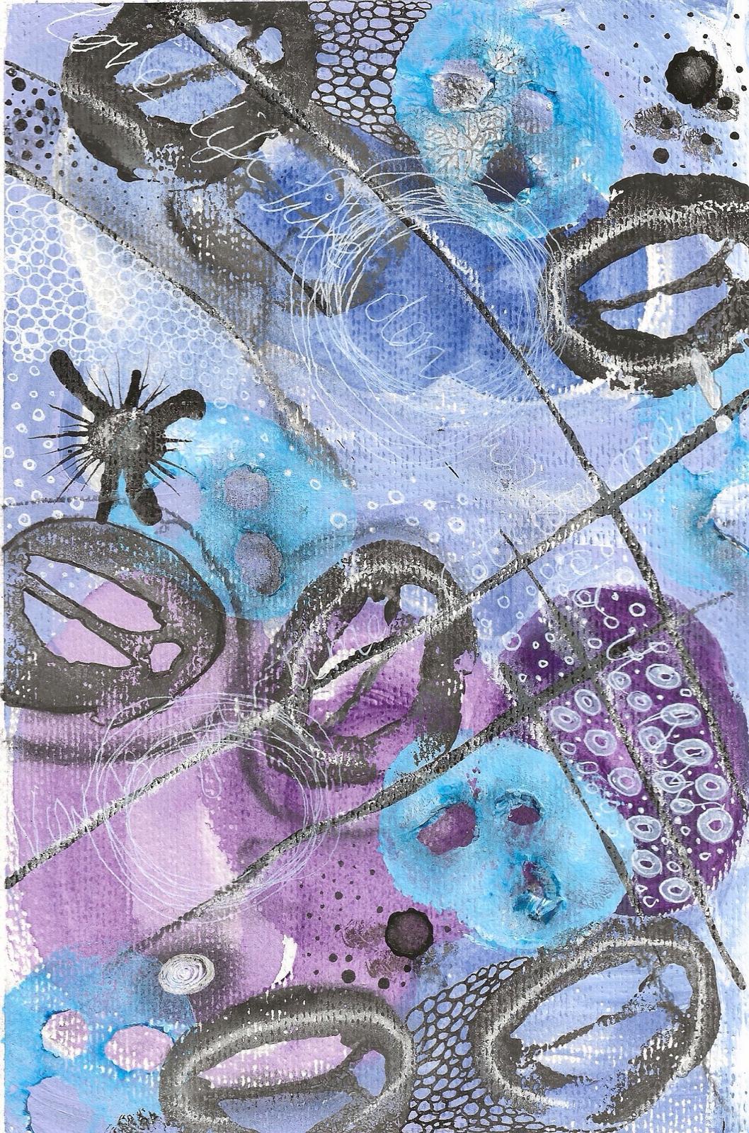 Imagination in blue
