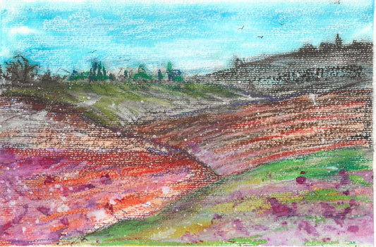 Over the fields & far away